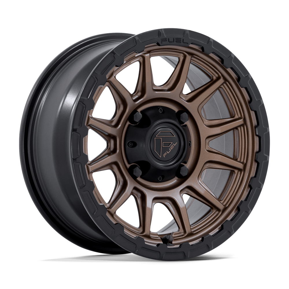Fuel UTV FV866 PISTON UTV MATTE BRONZE W MATTE BLACK LIP Wheel - image 2