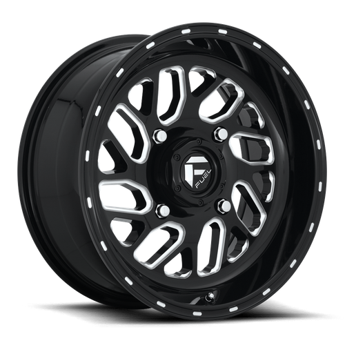 Fuel UTV D581 TRITON UTV GLOSS BLACK MILLED Wheel - image 2
