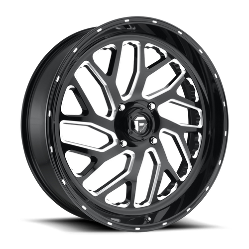 Fuel UTV D581 TRITON UTV GLOSS BLACK MILLED Wheel - image 5