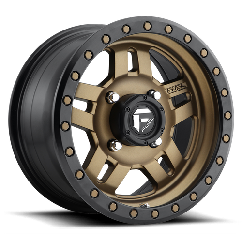 Fuel UTV D583 ANZA UTV MATTE BRONZE BLACK BEAD RING Wheel - image 2