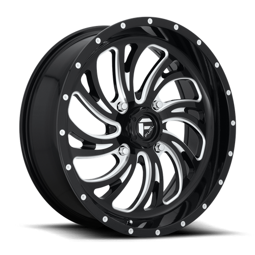 Fuel UTV D641 KOMPRESSOR UTV GLOSS BLACK MILLED Wheel - image 2