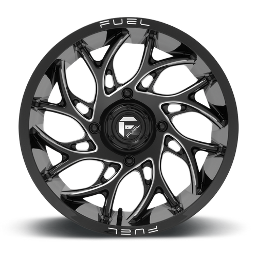 Fuel UTV D741 RUNNER UTV GLOSS BLACK MILLED Wheel - image 10