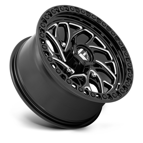 Fuel UTV D741 RUNNER UTV GLOSS BLACK MILLED Wheel - image 6