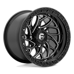 Load image into Gallery viewer, Fuel UTV D741 RUNNER UTV GLOSS BLACK MILLED Wheel - image 2
