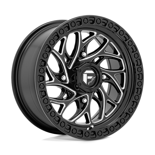 Fuel UTV D741 RUNNER UTV GLOSS BLACK MILLED Wheel - image 5