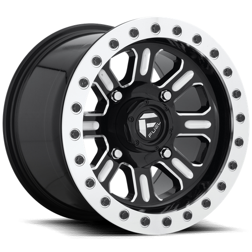 Fuel UTV D910 HARDLINE UTV BEADLOCK GLOSS BLACK MILLED Wheel - image 2