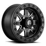 Load image into Gallery viewer, Fuel UTV D938 MAVERICK UTV BEADLOCK MATTE BLACK MILLED Wheel - image 2
