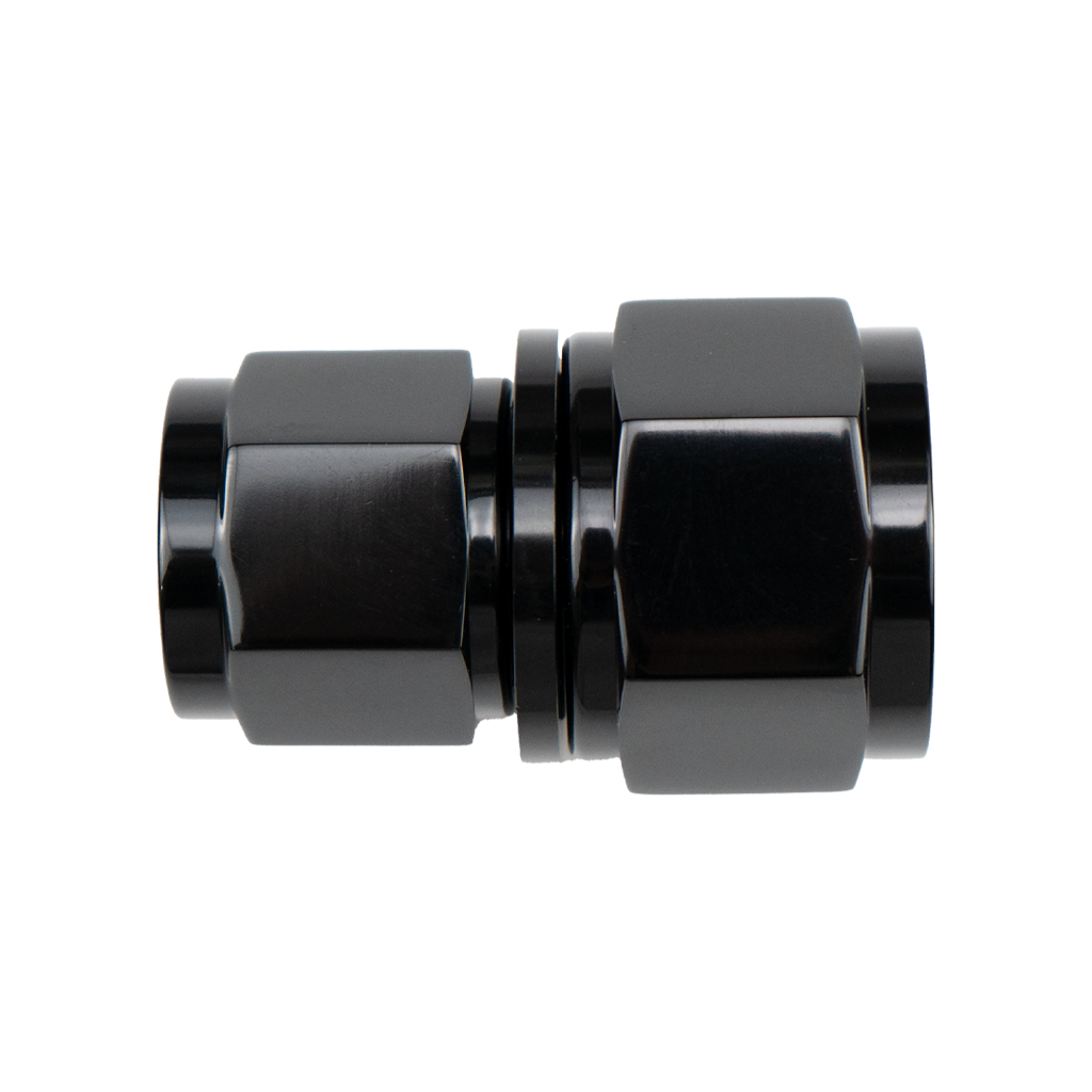 -6AN to -8AN Female to Female Straight Swivel Coupler