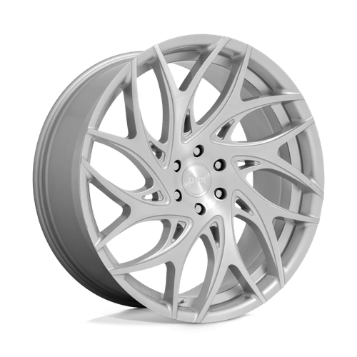 DUB S261 G.O.A.T. SILVER BRUSHED FACE Wheel - image 1