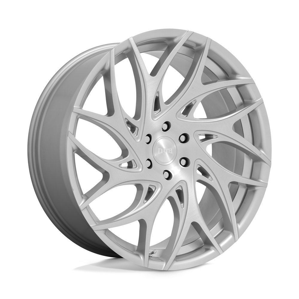 DUB S261 G.O.A.T. SILVER BRUSHED FACE Wheel - image 2