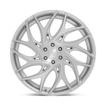 Load image into Gallery viewer, DUB S261 G.O.A.T. SILVER BRUSHED FACE Wheel - image 4
