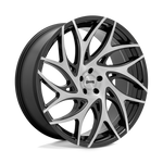 Load image into Gallery viewer, DUB S260 G.O.A.T. BRUSH FACE GBLK DRK TINT SPOKE Wheel - image 2
