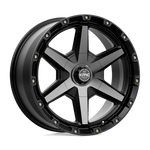 Load image into Gallery viewer, KMC KM101 TEMPO SATIN BLACK W/ GRAY TINT Wheel - image 1
