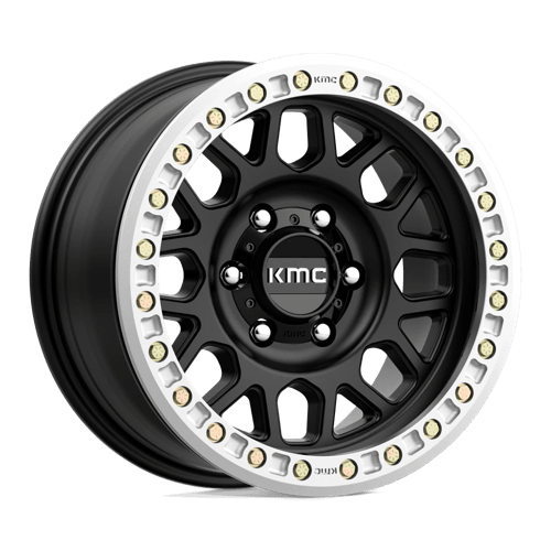 KMC KM234 GRENADE DESERT BEADLOCK SATIN BLACK Wheel - image 1