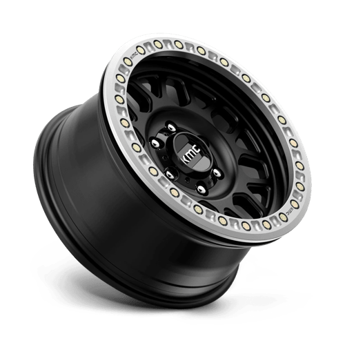 KMC KM234 GRENADE DESERT BEADLOCK SATIN BLACK Wheel - image 3