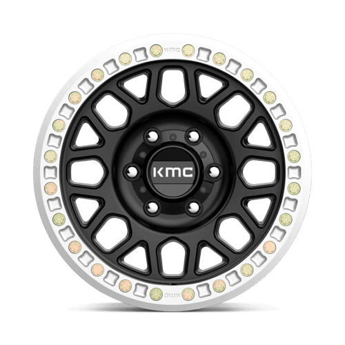 KMC KM234 GRENADE DESERT BEADLOCK SATIN BLACK Wheel - image 4