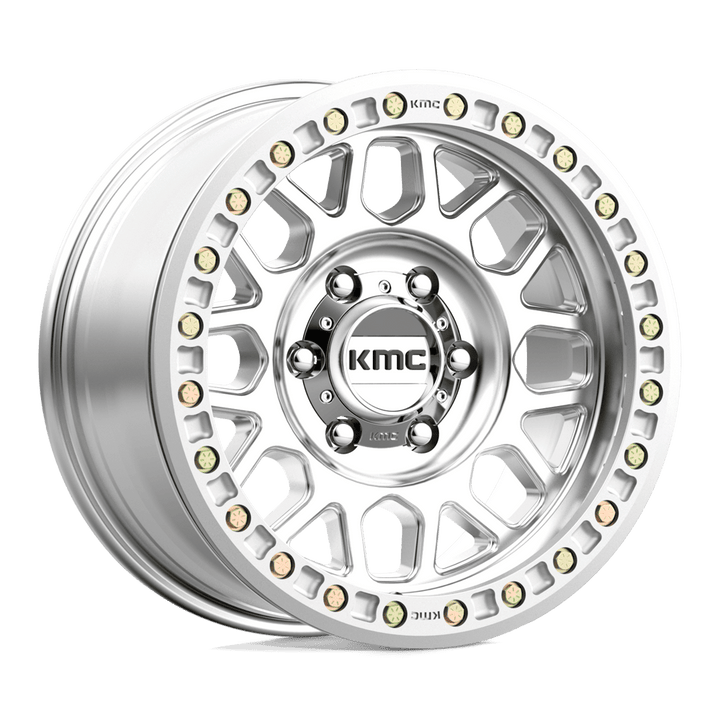 Kmc km234 grenade desert beadlock machined wheel   image 2