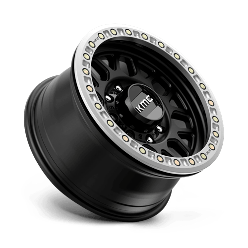 KMC KM234 GRENADE DESERT BEADLOCK SATIN BLACK Wheel - image 7