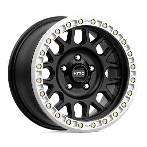 KMC KM234 GRENADE DESERT BEADLOCK SATIN BLACK Wheel - image 9