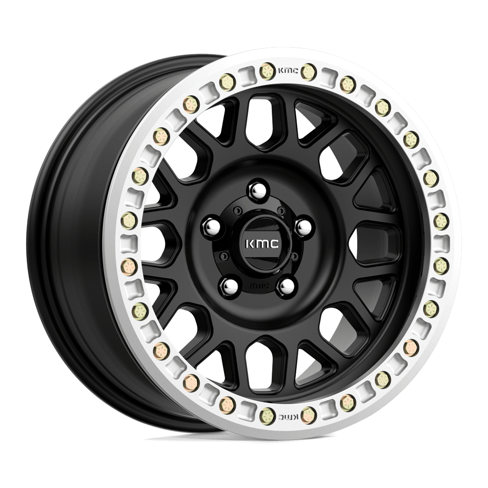 KMC KM234 GRENADE DESERT BEADLOCK SATIN BLACK Wheel - image 10