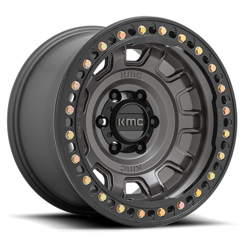 Kmc km236 tank beadlock anthracite wheel   image 2