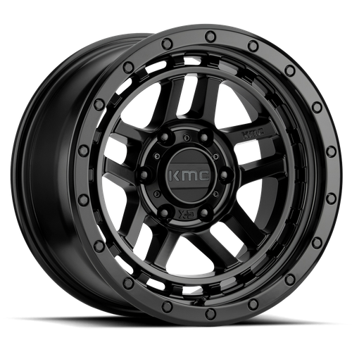 KMC KM540 RECON SATIN BLACK Wheel - image 2