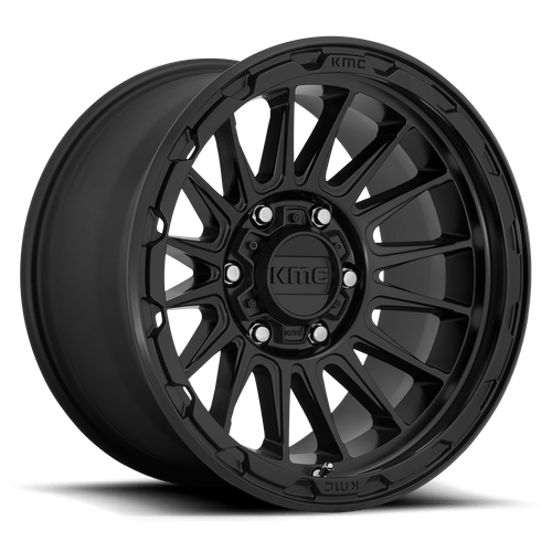 Kmc km542 impact satin black wheel   image 2