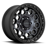 Load image into Gallery viewer, KMC KM545 TREK SATIN BLACK W/ GRAY TINT Wheel - image 2
