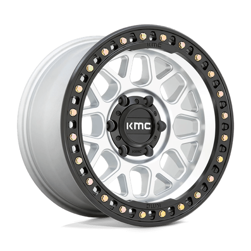 KMC KM549 GRS MACHINED W/ SATIN BLACK LIP Wheel - image 1