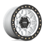 Load image into Gallery viewer, KMC KM549 GRS MACHINED W/ SATIN BLACK LIP Wheel - image 1
