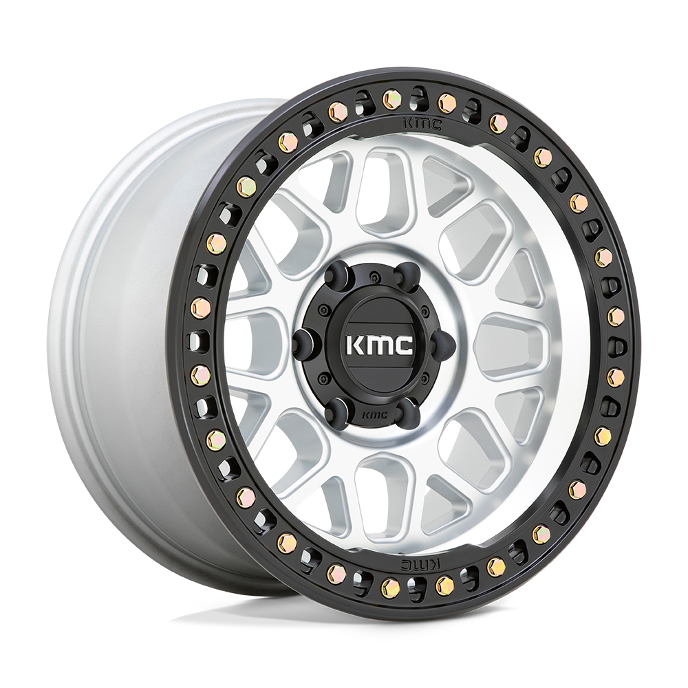 KMC KM549 GRS MACHINED W/ SATIN BLACK LIP Wheel - image 2