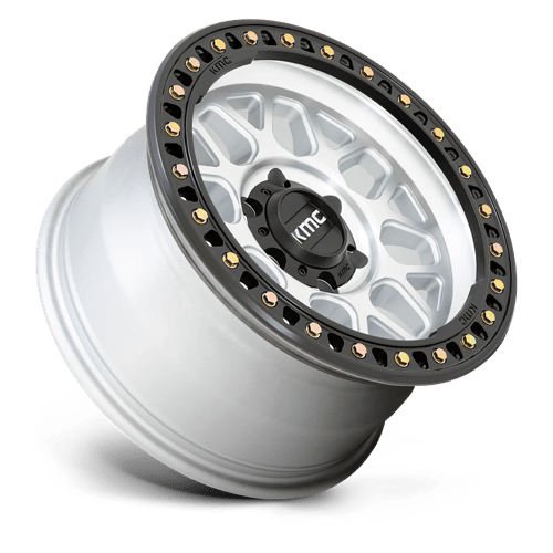 KMC KM549 GRS MACHINED W/ SATIN BLACK LIP Wheel - image 3
