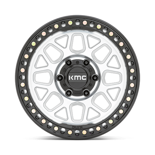 KMC KM549 GRS MACHINED W/ SATIN BLACK LIP Wheel - image 4