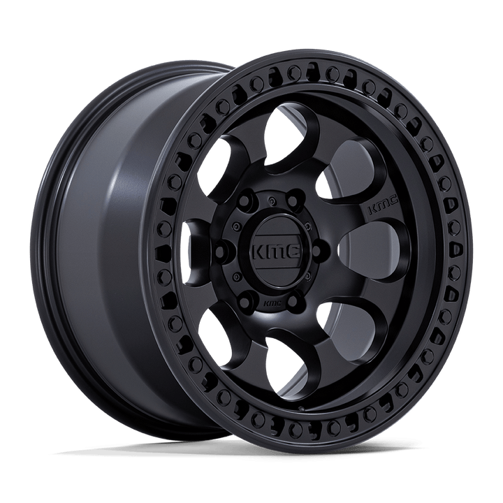 Kmc km550 riot sbl satin black wheel   image 2