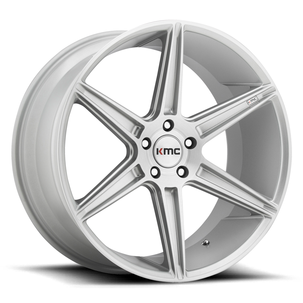 KMC KM711 PRISM BRUSHED SILVER Wheel - image 2
