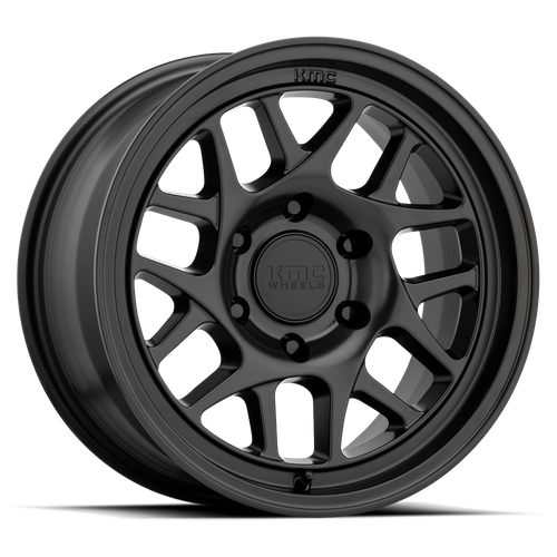 Kmc km717 bully ol satin black wheel   image 2