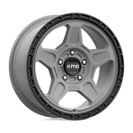 Load image into Gallery viewer, KMC KM721 ALPINE SATIN GRAY W/ BLACK LIP Wheel - image 1
