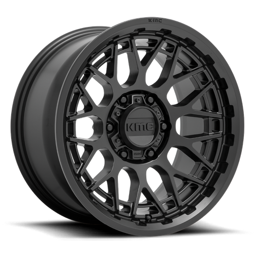 Kmc km722 technic satin black wheel   image 2