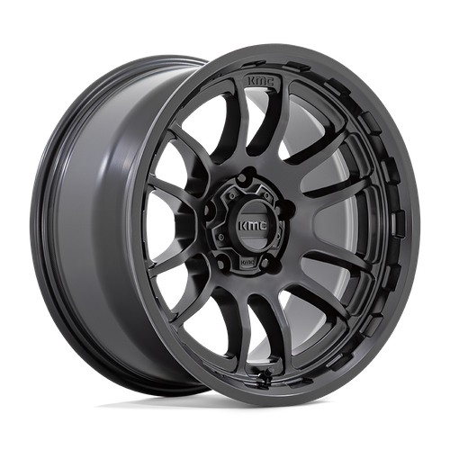 Kmc km727 wrath satin black wheel   image 2