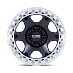 Load image into Gallery viewer, KMC KM238 VI BEADLOCK SATIN BLACK W/ MACHINED RING Wheel - image 4
