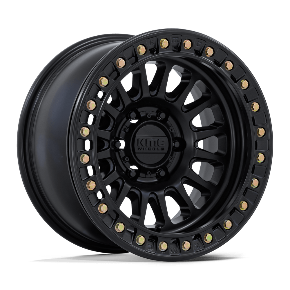 KMC KM239 IMPACT BEADLOCK MATTE BLACK Wheel - image 2