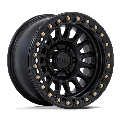 KMC KM239 IMPACT BEADLOCK MATTE BLACK Wheel - image 1