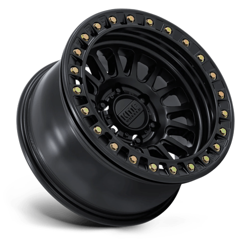 KMC KM239 IMPACT BEADLOCK MATTE BLACK Wheel - image 3