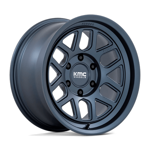 Kmc km446 mesa forged monoblock metallic blue wheel   image 1