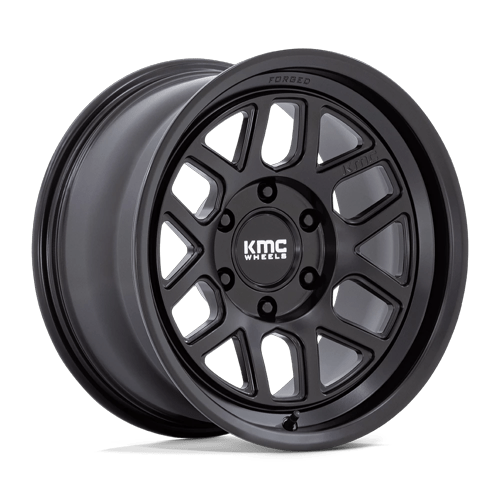 Kmc km446 mesa forged monoblock satin black wheel   image 1
