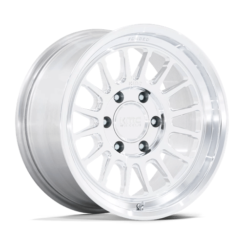 Kmc km447 impact forged monoblock raw machined wheel   image 1