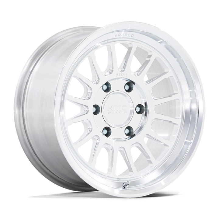 Kmc km447 impact forged monoblock raw machined wheel   image 2