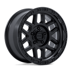 Load image into Gallery viewer, KMC KM544 MESA SATIN BLACK W/ GLOSS BLACK LIP Wheel - image 2
