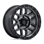 Load image into Gallery viewer, KMC KM544 MESA SATIN BLACK W/ GRAY TINT Wheel - image 2

