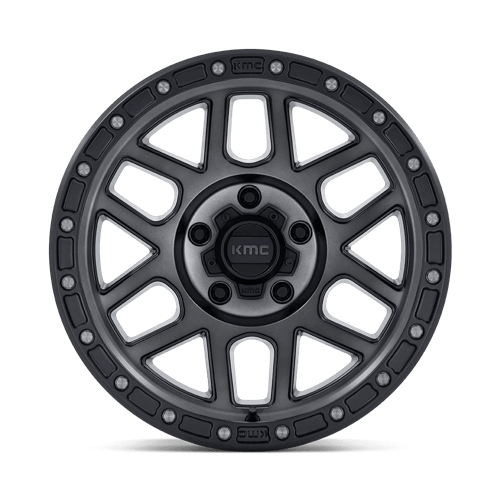 KMC KM544 MESA SATIN BLACK W/ GRAY TINT Wheel - image 4